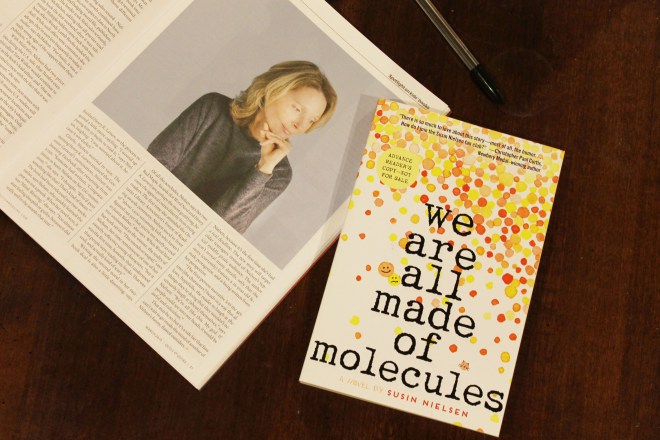 We Are All Made of Molecules Susin Nielsen Book Cover Review Quill and Quire